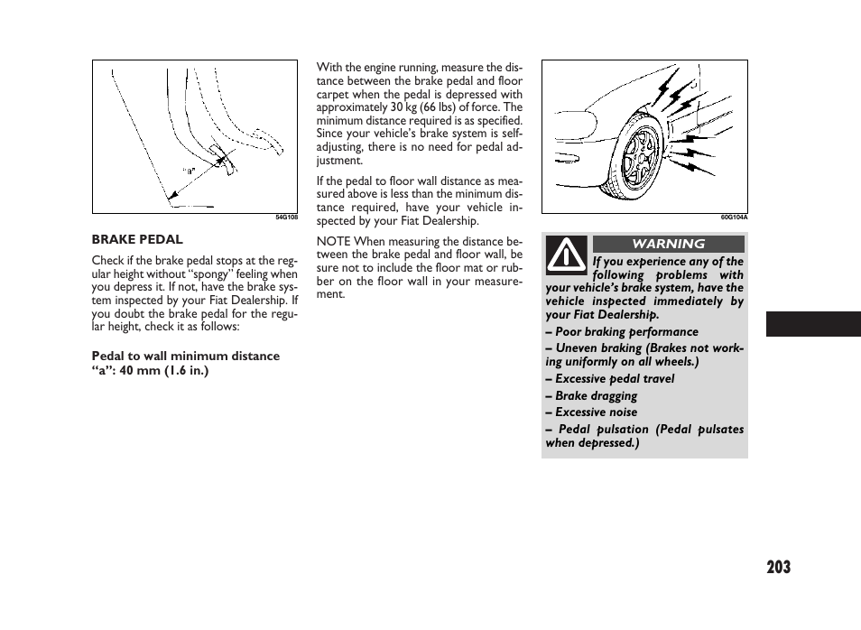 FIAT Sedici User Manual | Page 204 / 266