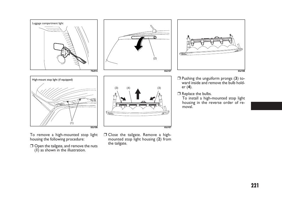 FIAT Sedici User Manual | Page 222 / 266