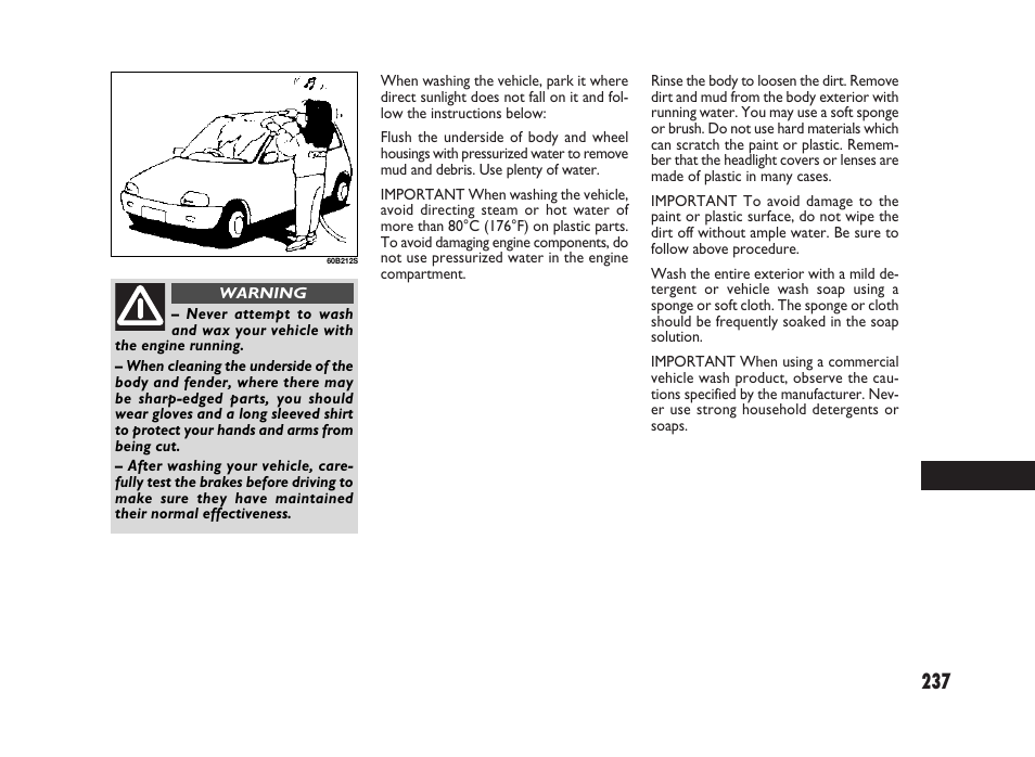 FIAT Sedici User Manual | Page 238 / 266