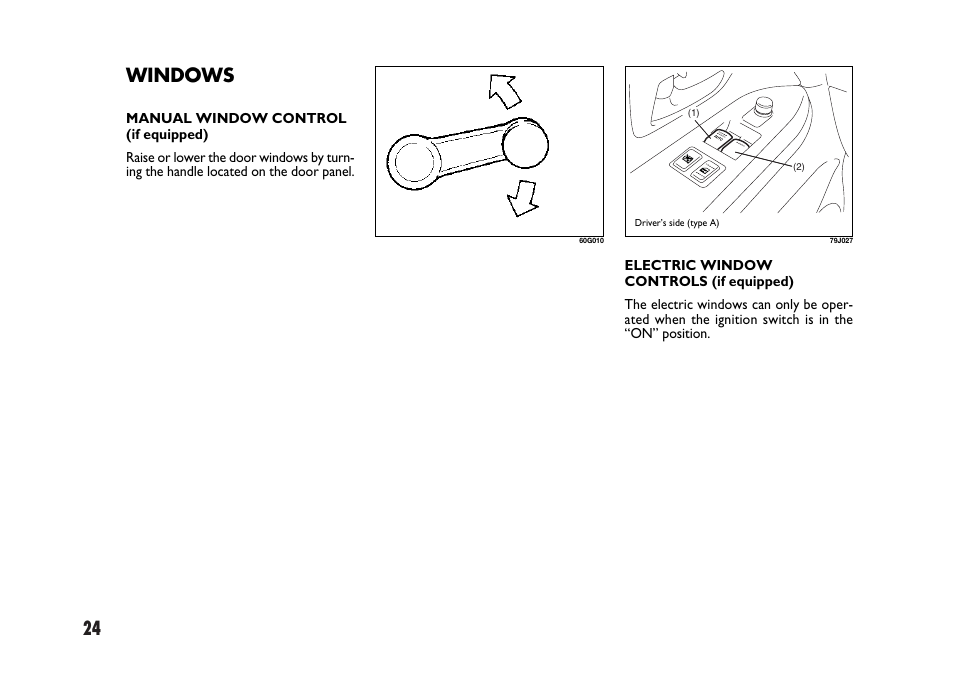 Windows | FIAT Sedici User Manual | Page 25 / 266