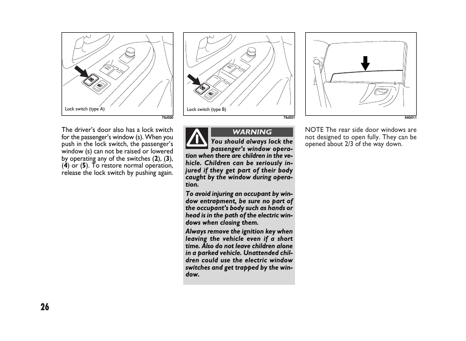 FIAT Sedici User Manual | Page 27 / 266