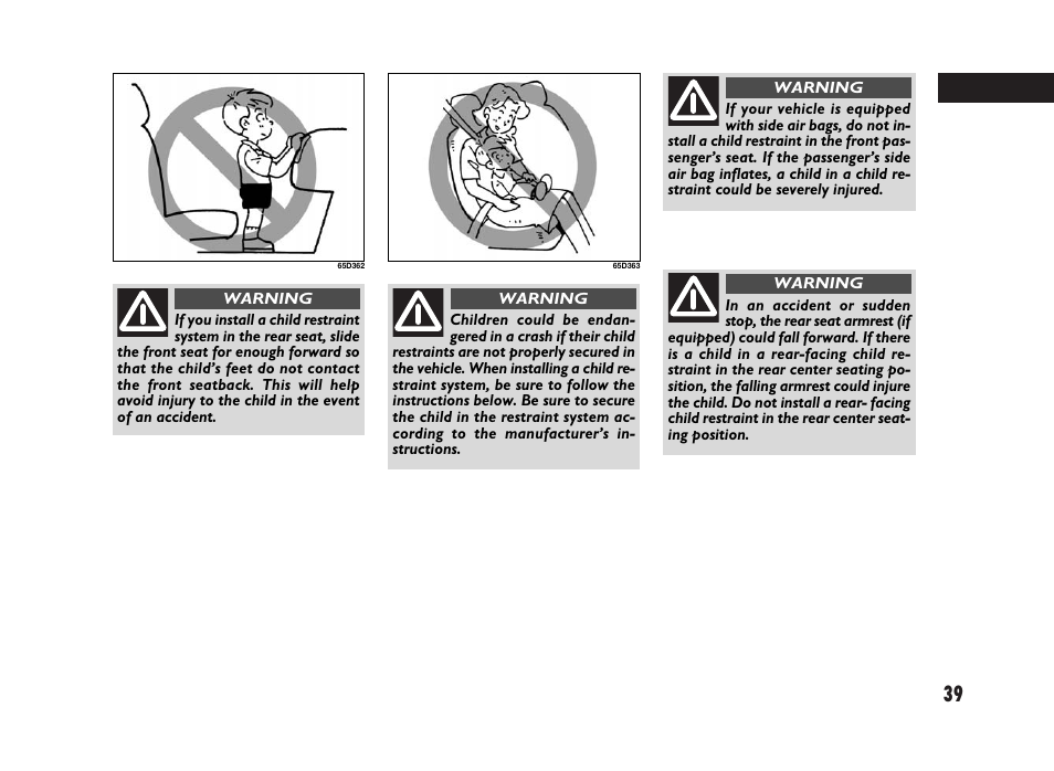 FIAT Sedici User Manual | Page 40 / 266