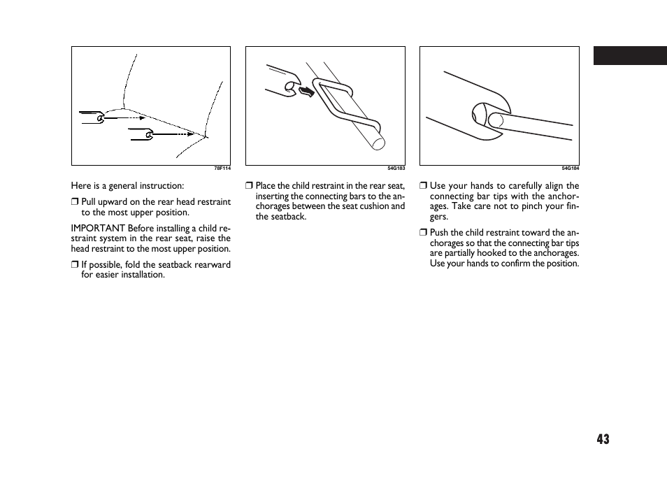 FIAT Sedici User Manual | Page 44 / 266