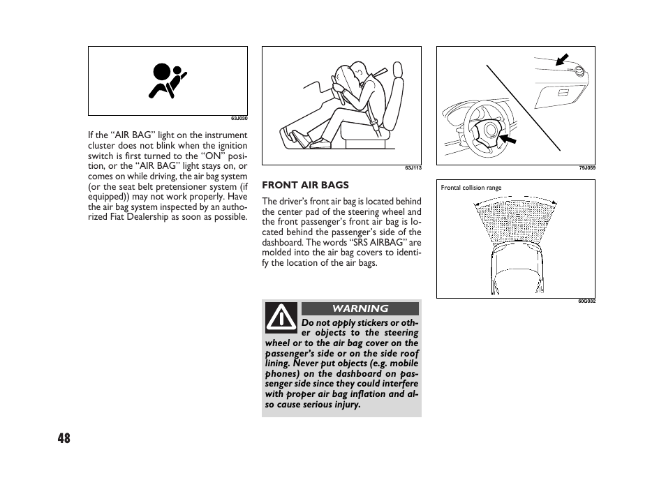 FIAT Sedici User Manual | Page 49 / 266