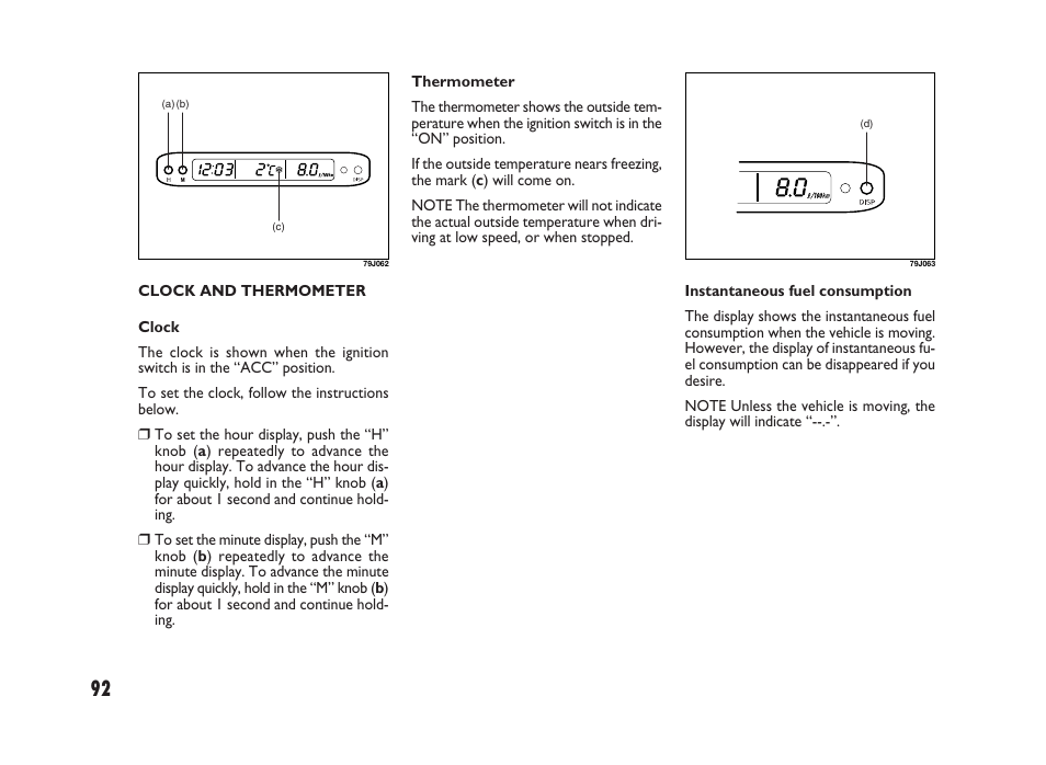 FIAT Sedici User Manual | Page 93 / 266