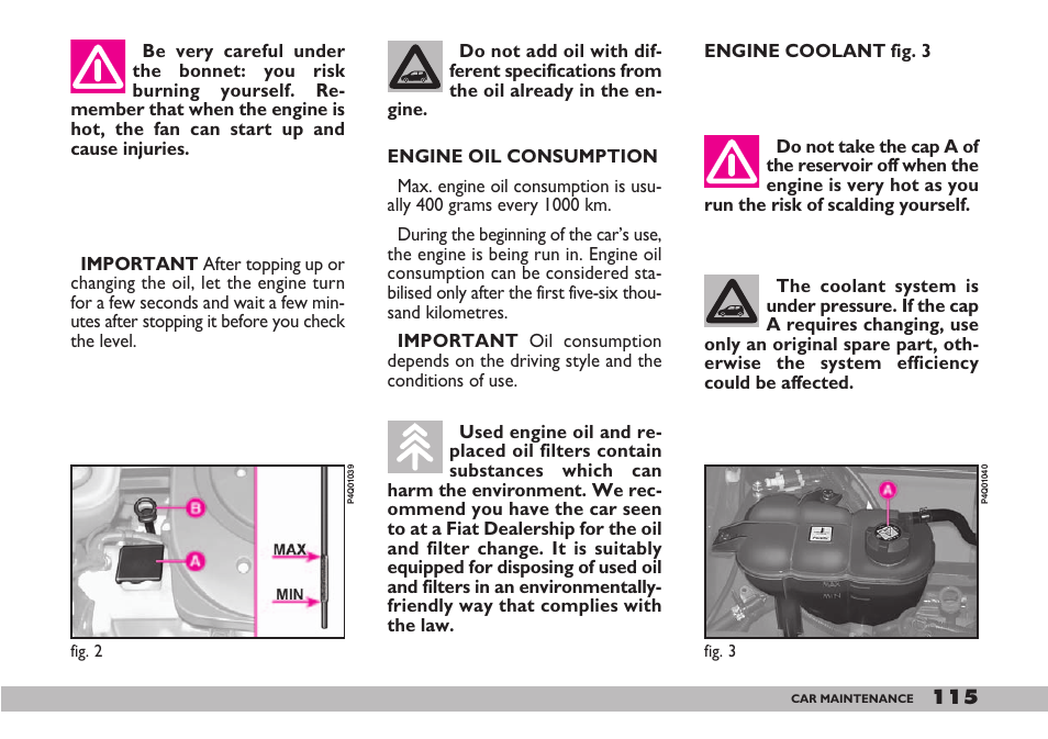 FIAT 600 User Manual | Page 116 / 154