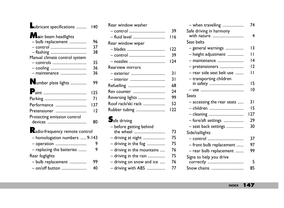 FIAT 600 User Manual | Page 148 / 154