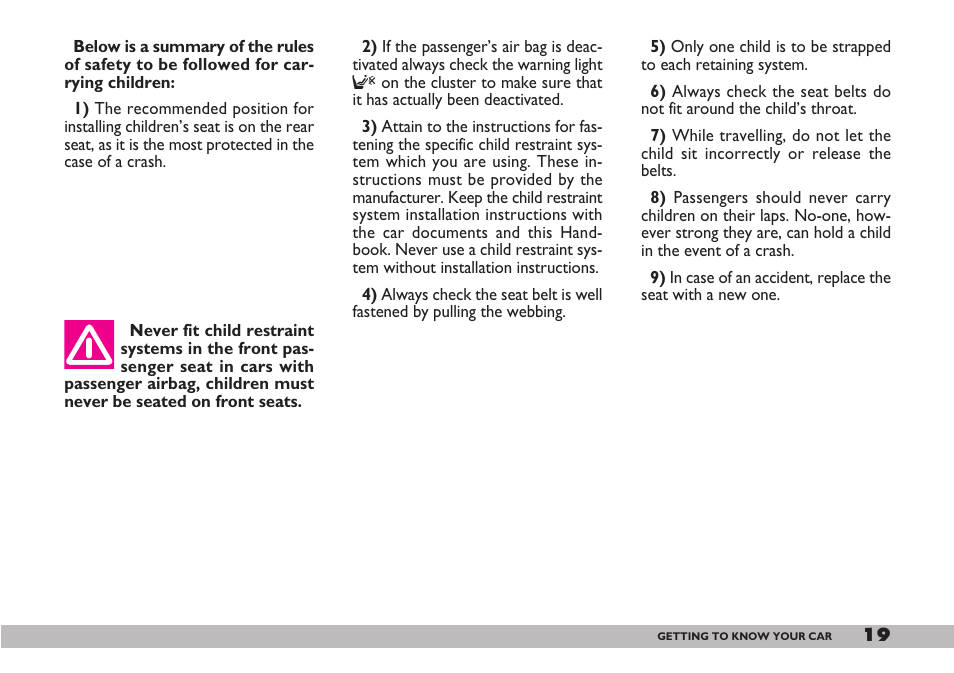 FIAT 600 User Manual | Page 20 / 154