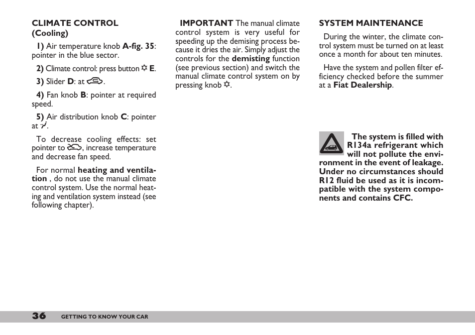 FIAT 600 User Manual | Page 37 / 154