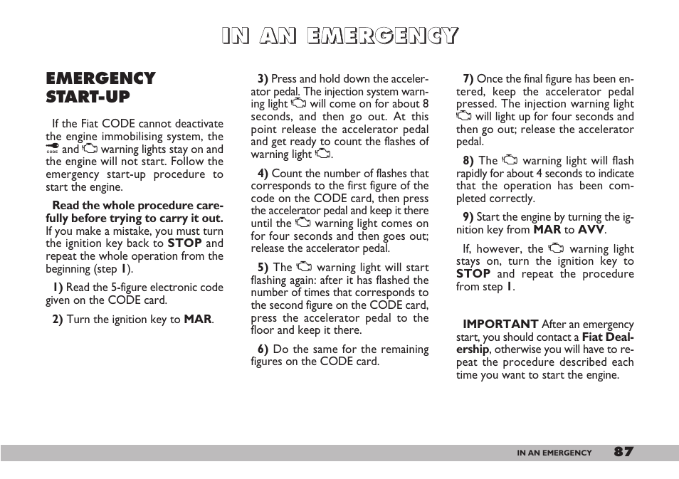 108 seicento gb.pdf | FIAT 600 User Manual | Page 88 / 154