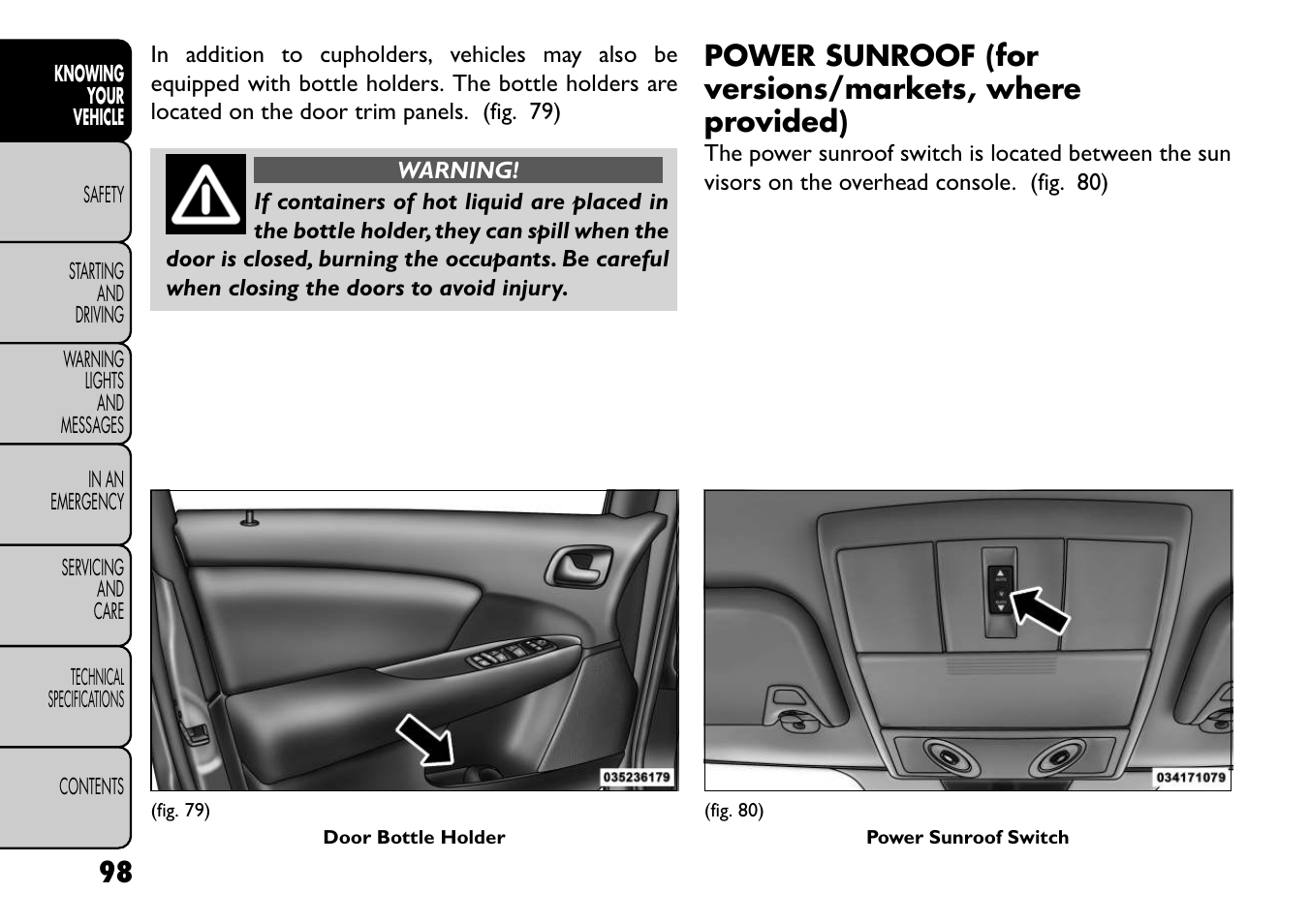 FIAT Freemont User Manual | Page 104 / 352