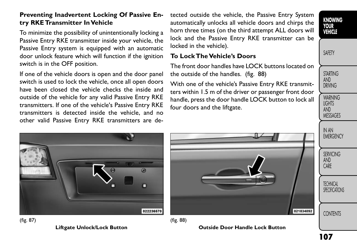 FIAT Freemont User Manual | Page 113 / 352