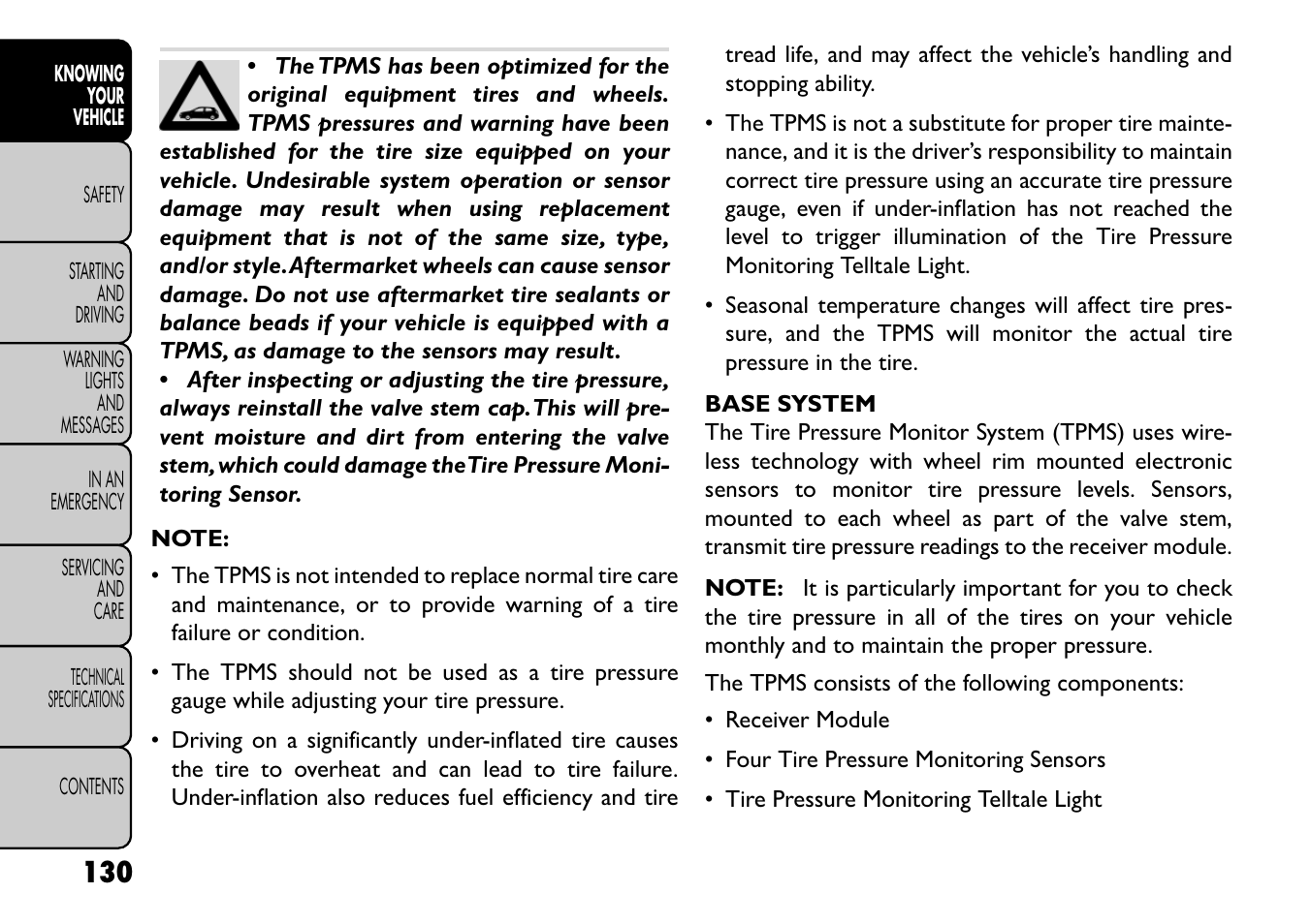 FIAT Freemont User Manual | Page 136 / 352