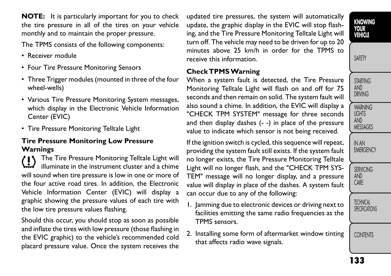 FIAT Freemont User Manual | Page 139 / 352