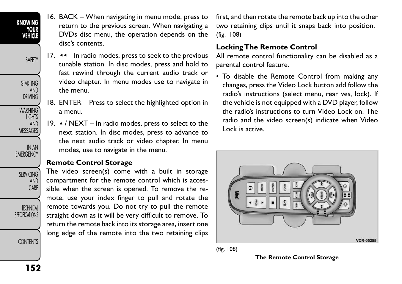 FIAT Freemont User Manual | Page 158 / 352