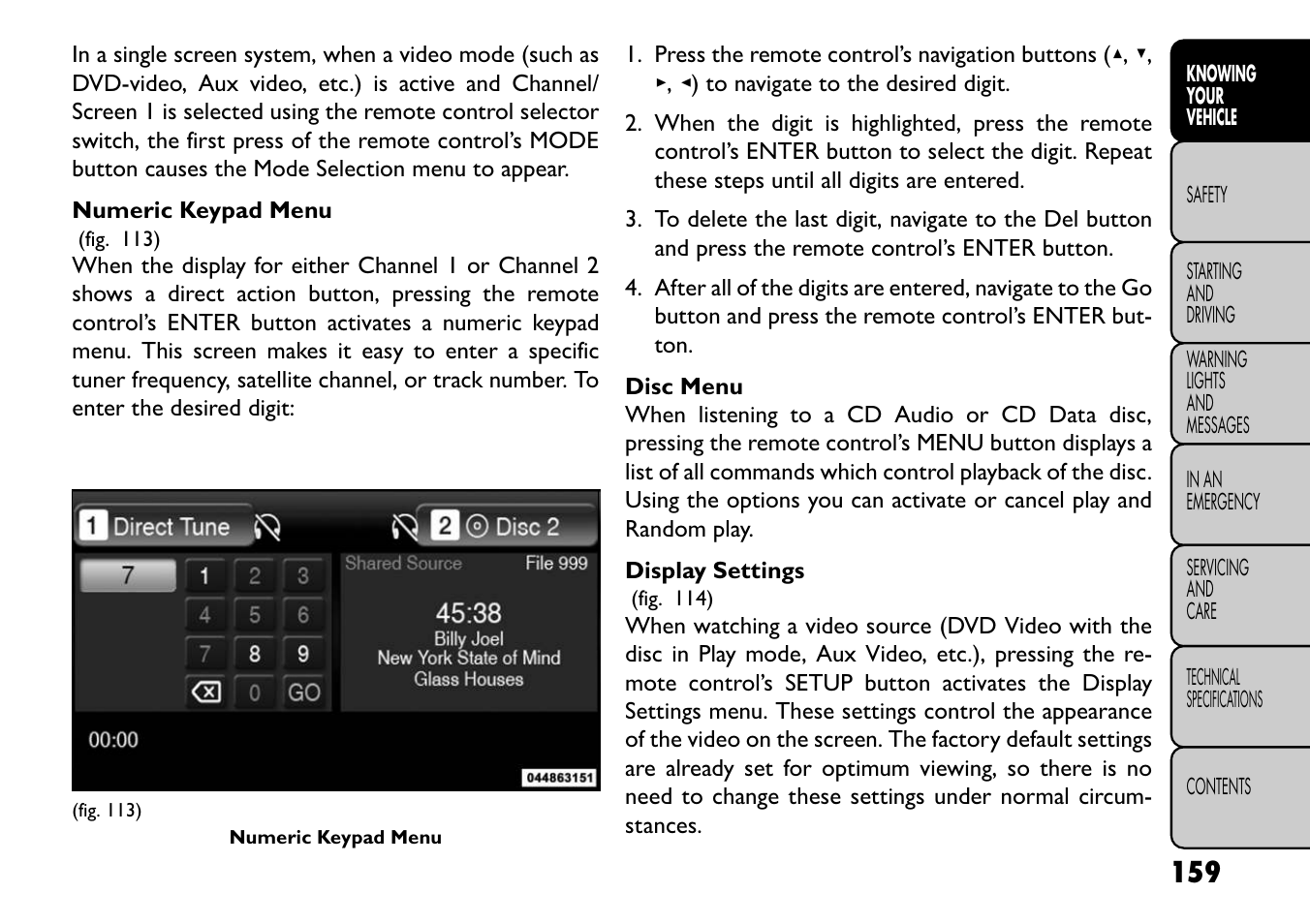 FIAT Freemont User Manual | Page 165 / 352