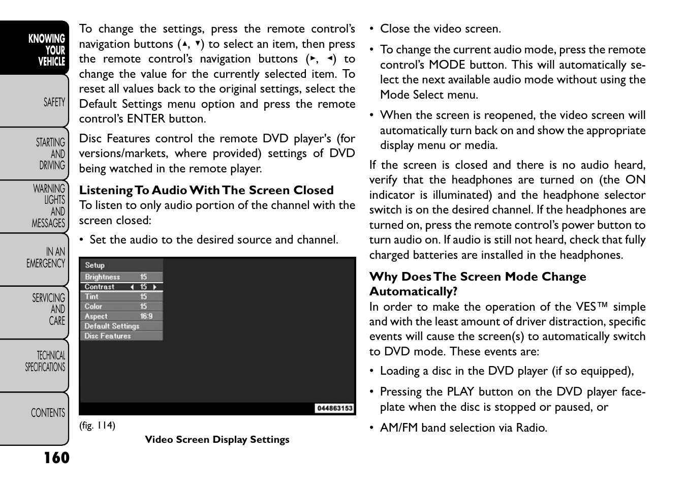 FIAT Freemont User Manual | Page 166 / 352