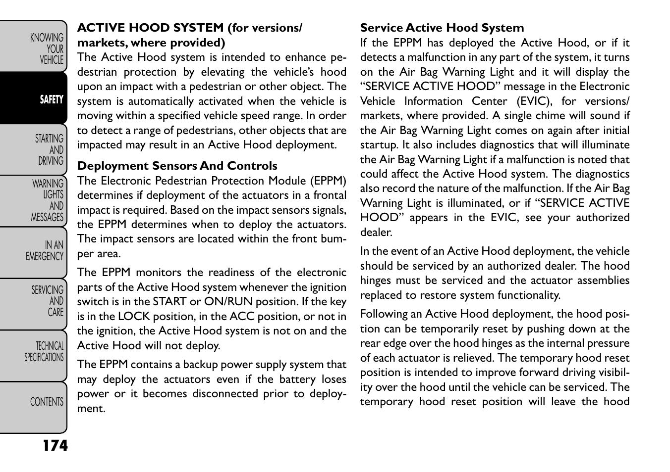 FIAT Freemont User Manual | Page 180 / 352