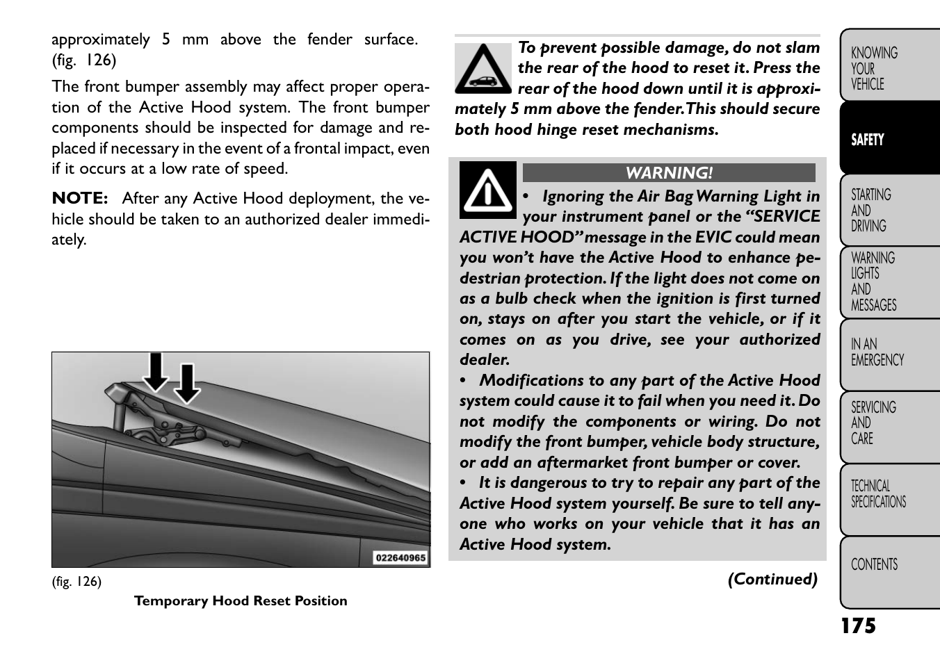 FIAT Freemont User Manual | Page 181 / 352