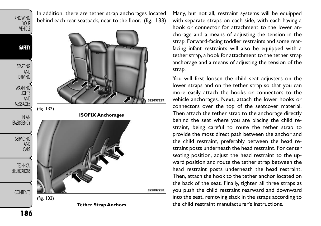 FIAT Freemont User Manual | Page 192 / 352