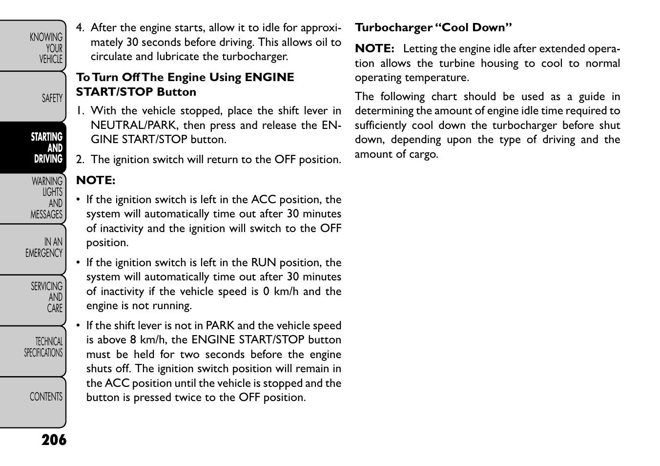 FIAT Freemont User Manual | Page 212 / 352