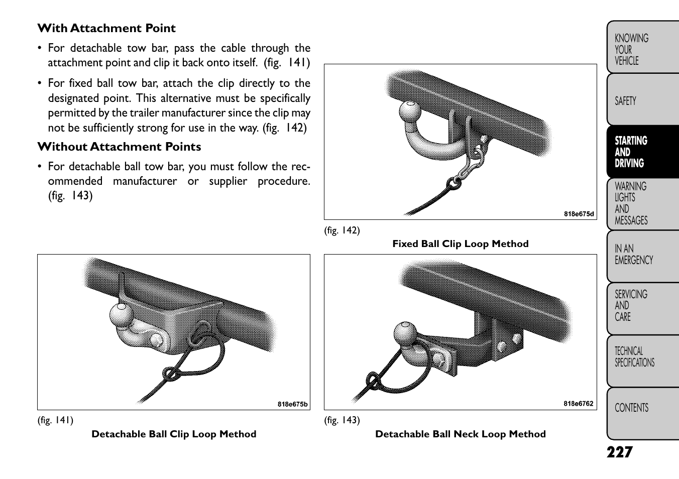 FIAT Freemont User Manual | Page 233 / 352