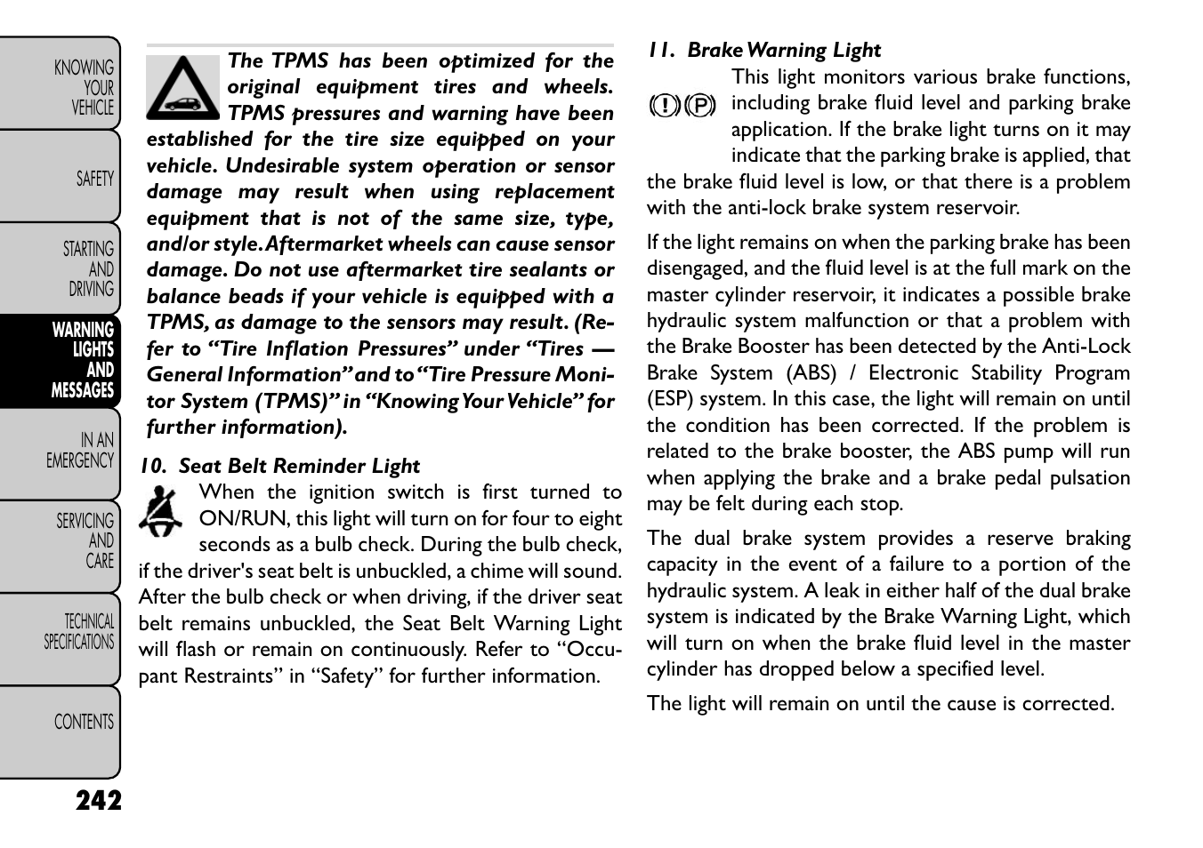 FIAT Freemont User Manual | Page 248 / 352