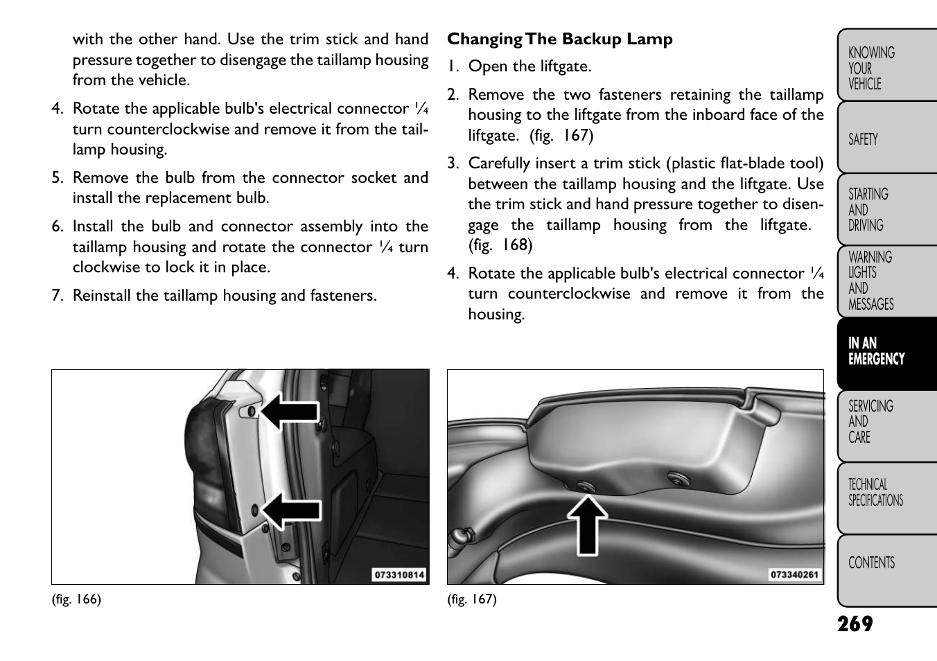 FIAT Freemont User Manual | Page 275 / 352