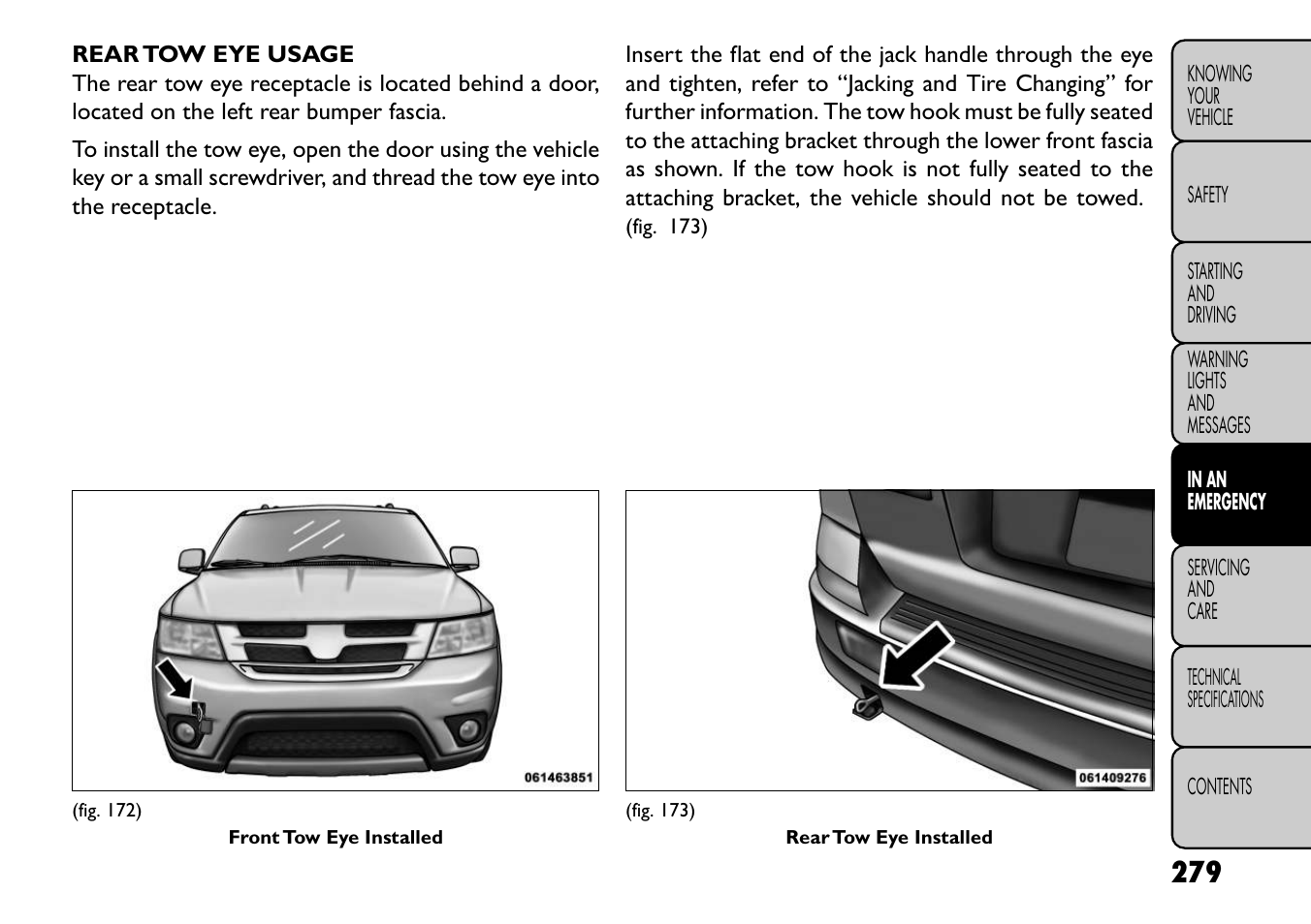 FIAT Freemont User Manual | Page 285 / 352
