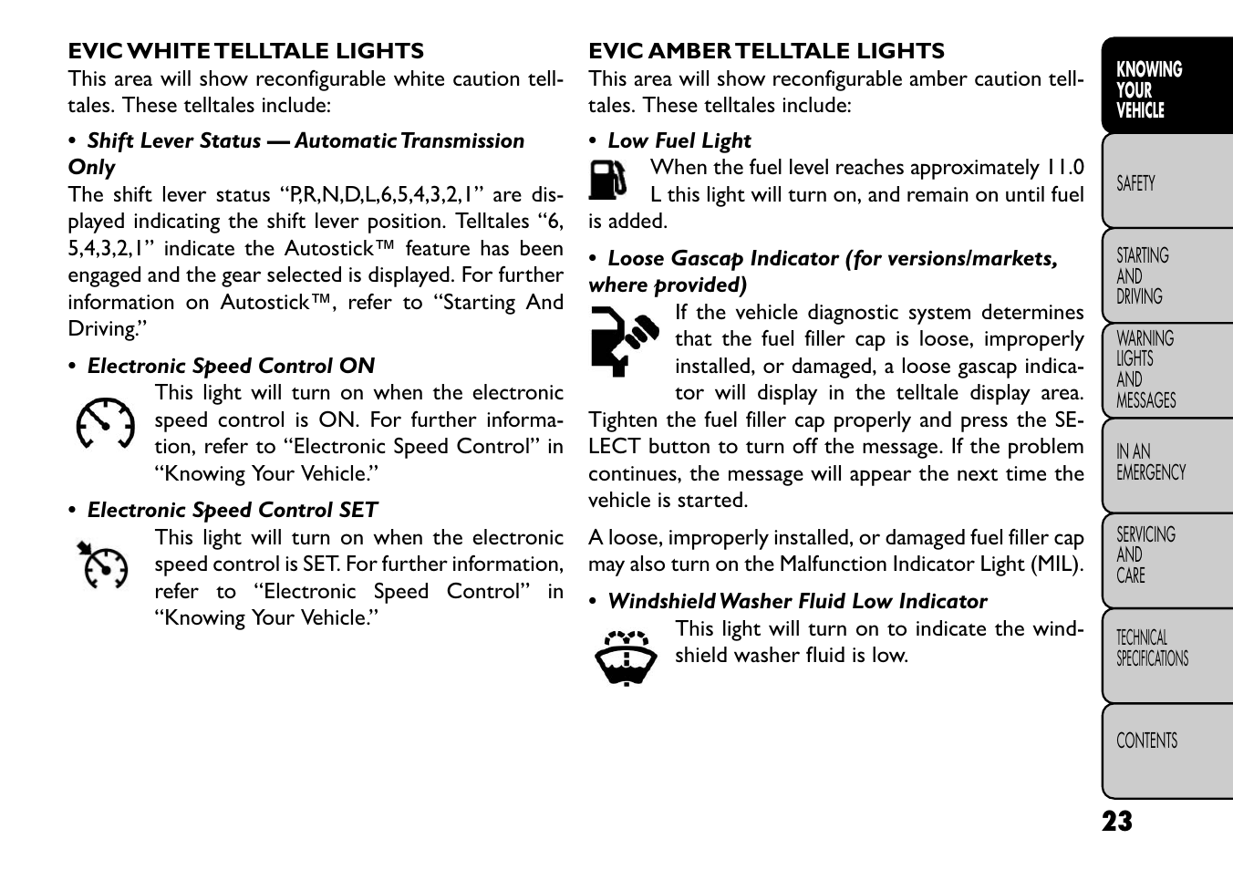 FIAT Freemont User Manual | Page 29 / 352