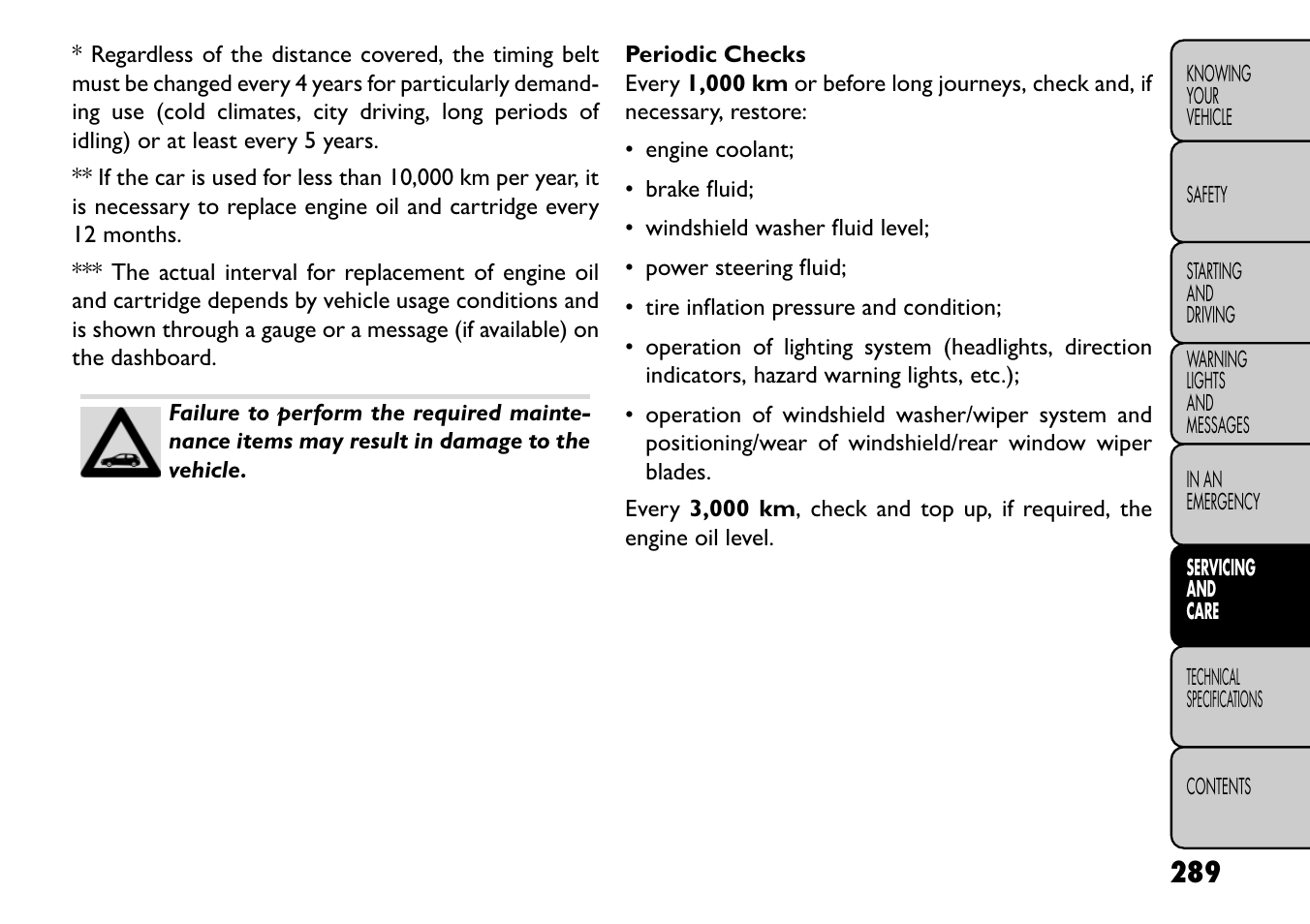 FIAT Freemont User Manual | Page 295 / 352