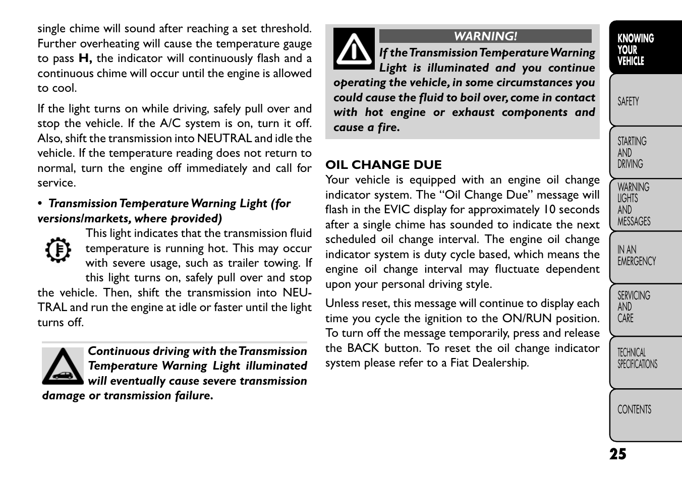 FIAT Freemont User Manual | Page 31 / 352