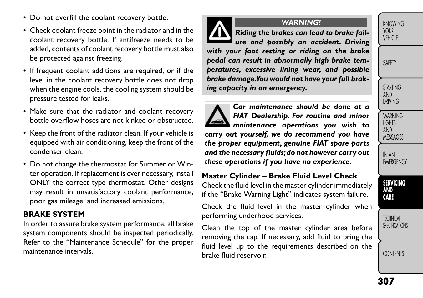 FIAT Freemont User Manual | Page 313 / 352