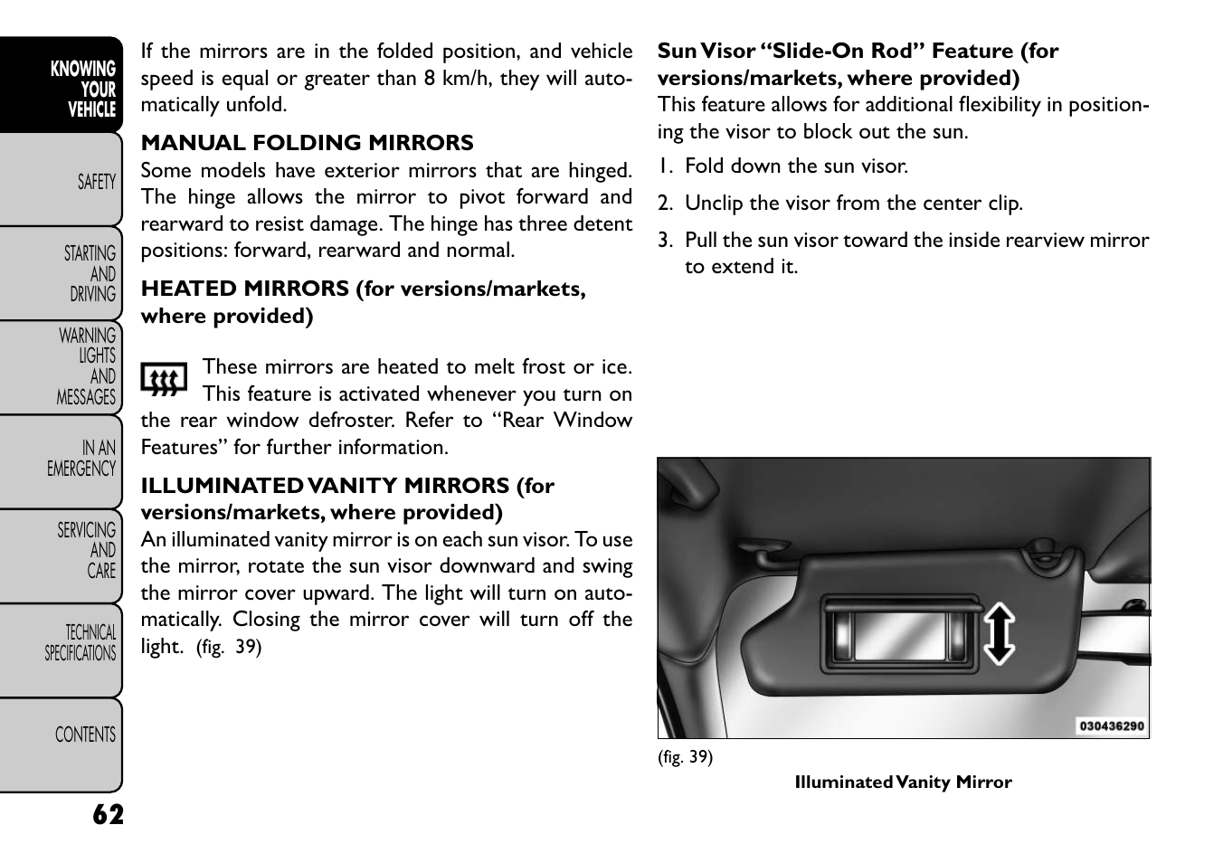 FIAT Freemont User Manual | Page 68 / 352