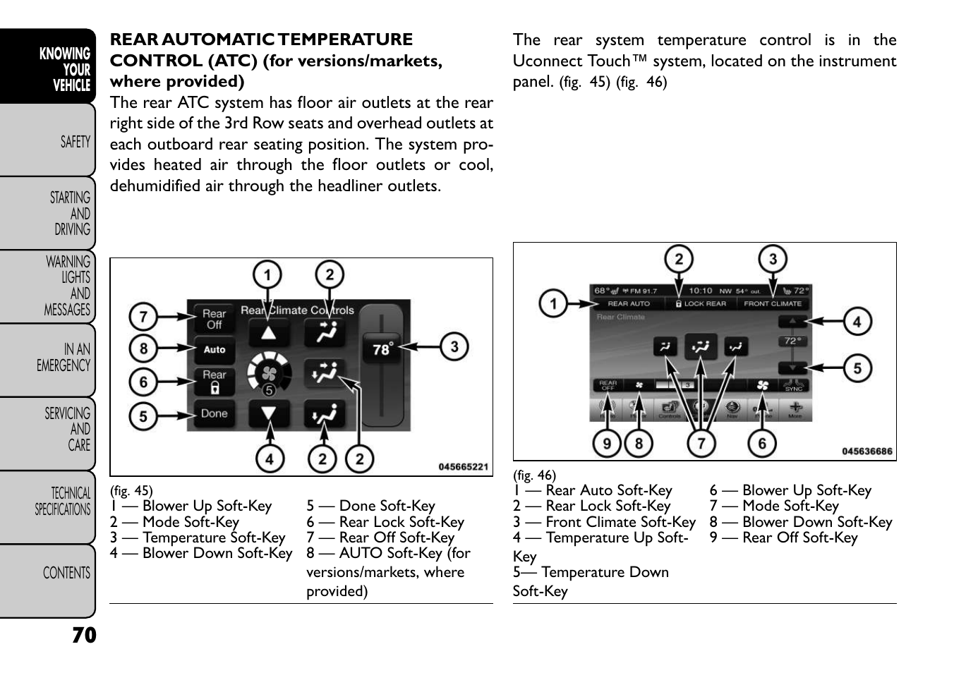 FIAT Freemont User Manual | Page 76 / 352