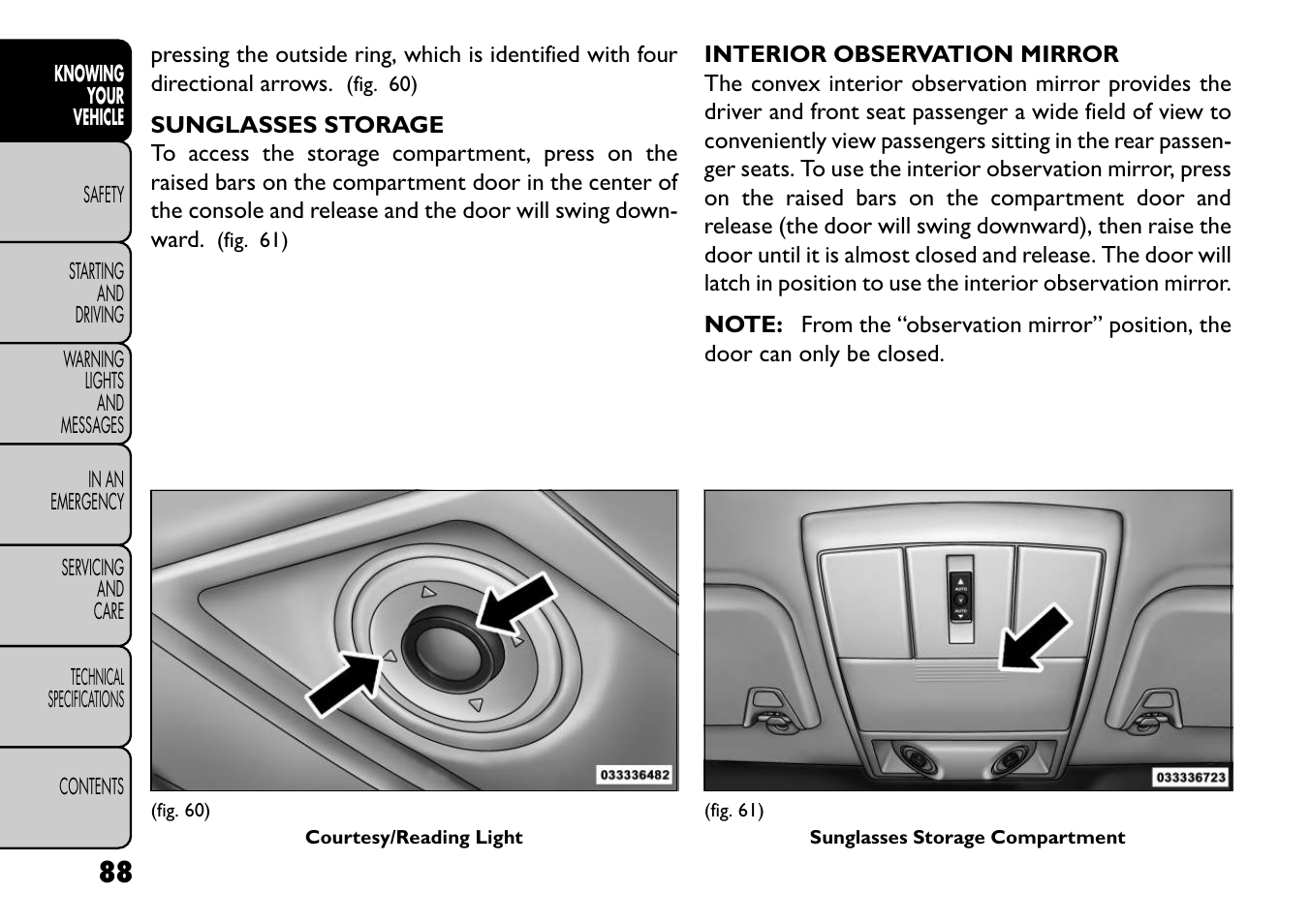 FIAT Freemont User Manual | Page 94 / 352