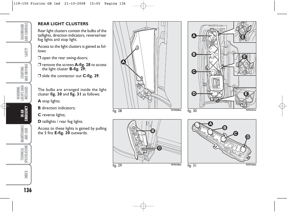 FIAT Qubo User Manual | Page 137 / 202