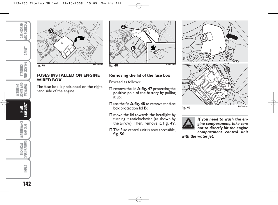 FIAT Qubo User Manual | Page 143 / 202