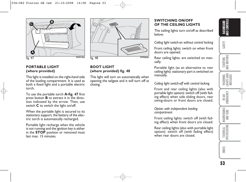 FIAT Qubo User Manual | Page 54 / 202