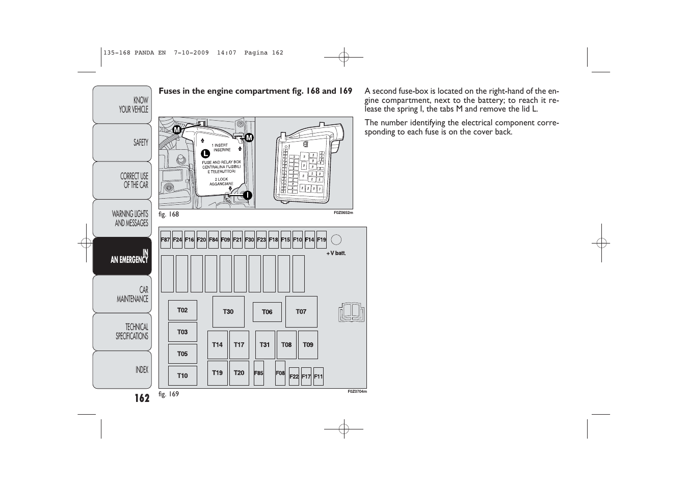 FIAT Panda Classic User Manual | Page 163 / 226