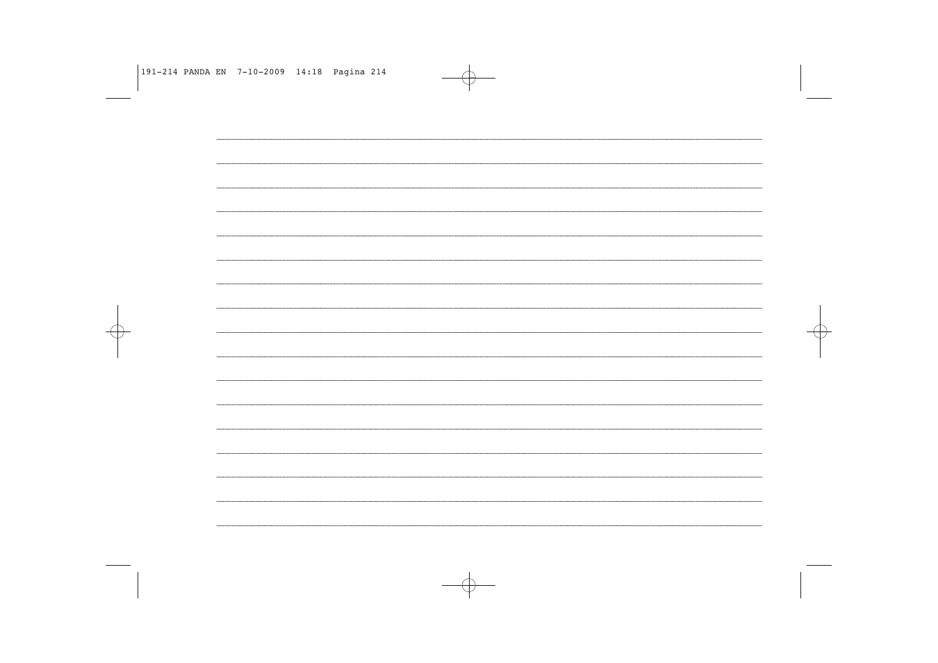 FIAT Panda Classic User Manual | Page 215 / 226