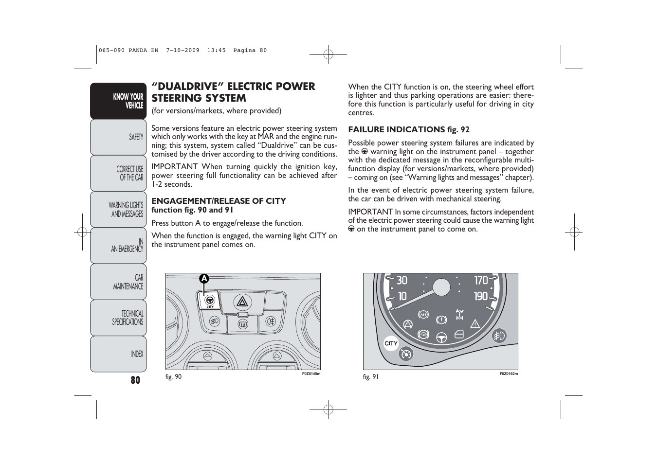 FIAT Panda Classic User Manual | Page 81 / 226