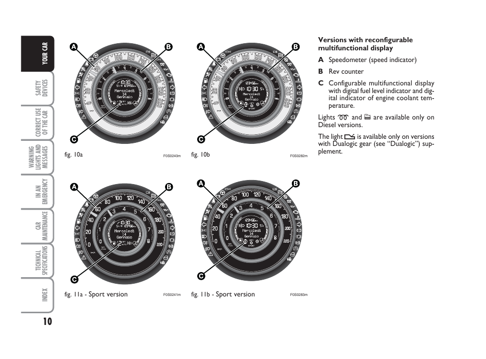 FIAT 500 User Manual | Page 11 / 186