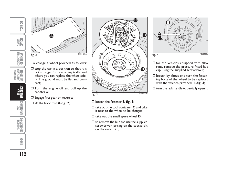 FIAT 500 User Manual | Page 113 / 186