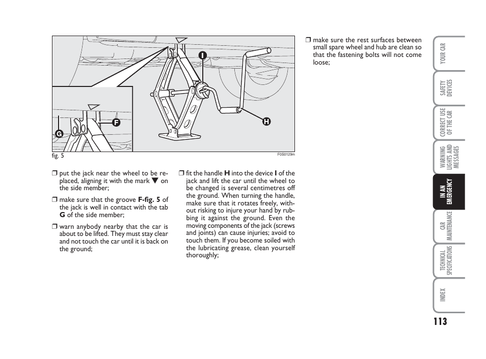 FIAT 500 User Manual | Page 114 / 186