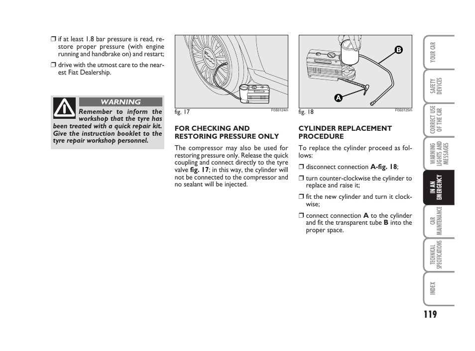 FIAT 500 User Manual | Page 120 / 186