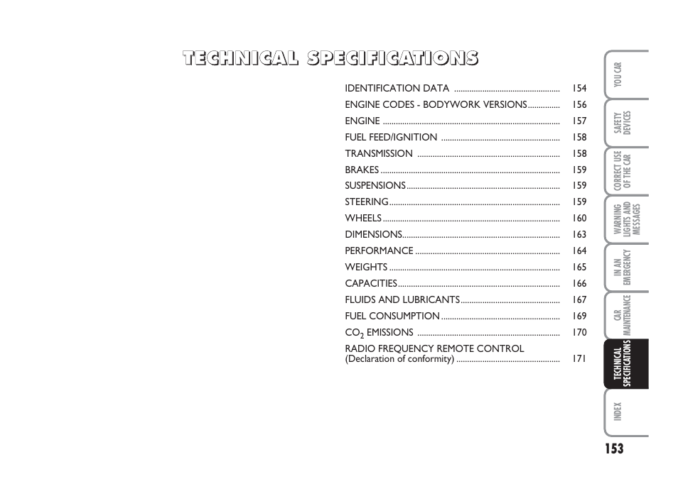 FIAT 500 User Manual | Page 154 / 186