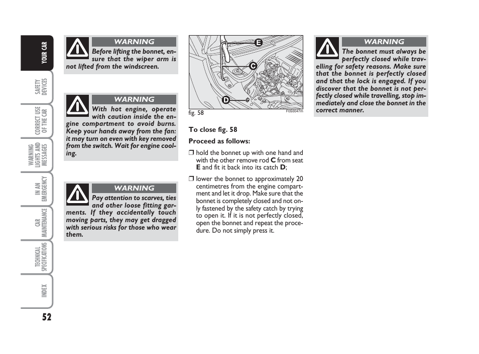 FIAT 500 User Manual | Page 53 / 186