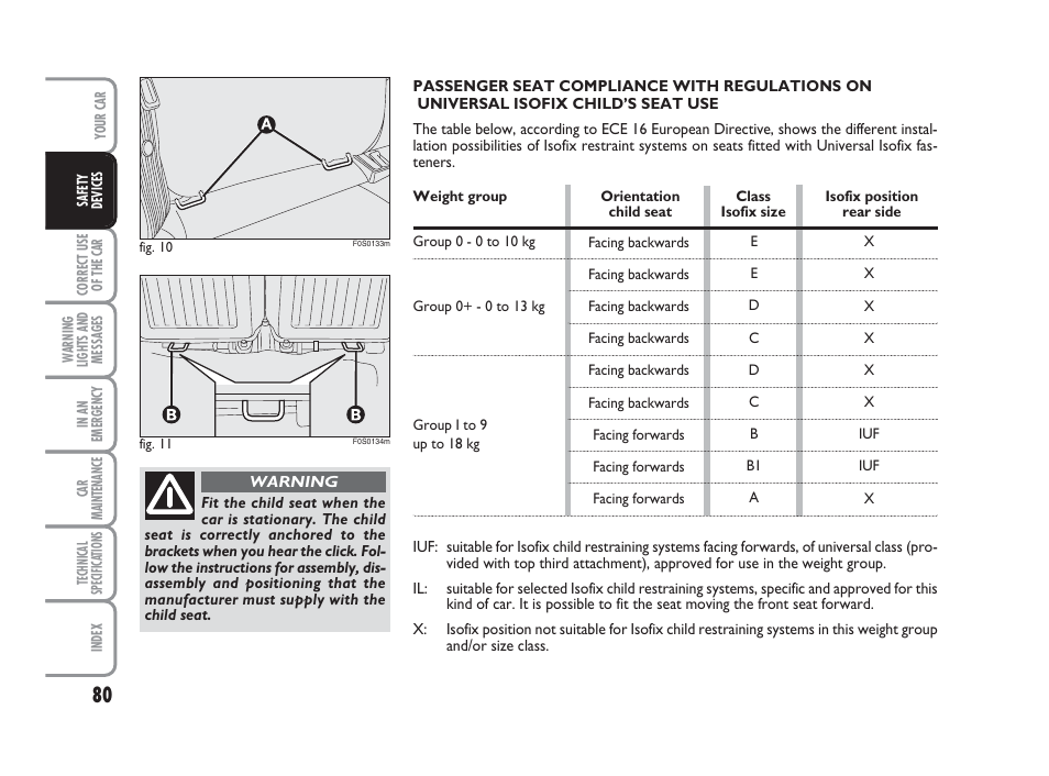 FIAT 500 User Manual | Page 81 / 186