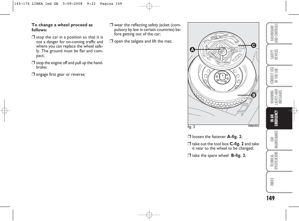 FIAT Linea User Manual | Page 150 / 234